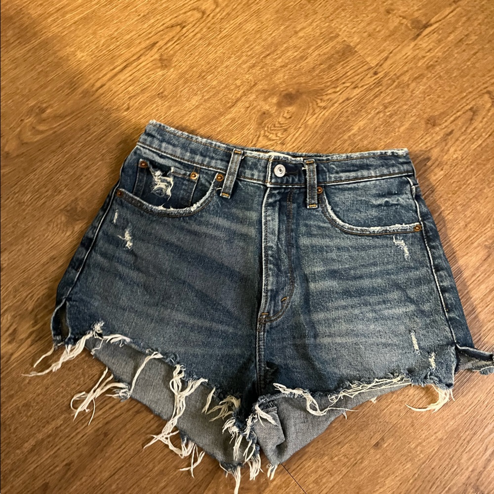 Curve love high-rise mom shorts